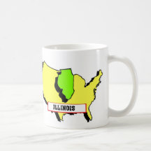I Love Illinois Coffee Mug