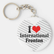 I love International Fronton Keychain