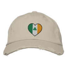 I Love Ireland Embroidered Hat