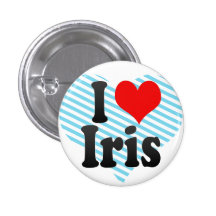I love Iris Pin