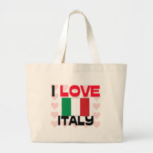 I Love Italy Tote Bag