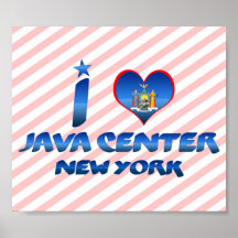 I love Java Centre, New York Posters