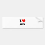 I Love Java ( Food ) Bumper Sticker