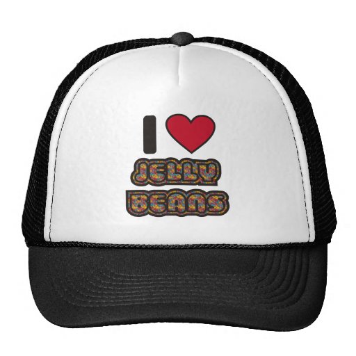 I love Jelly Beans Mesh Hats