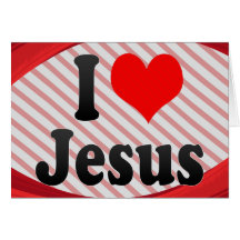 I love Jesus Cards