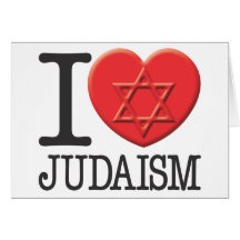 I Love Judaism Card
