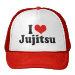 I Love Jujitsu Hats