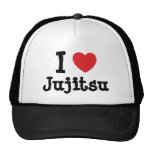 I love Jujitsu heart custom personalised Trucker Hats