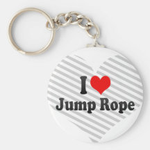 I love Jump Rope Keychain