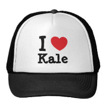 I love Kale heart T-Shirt Mesh Hat