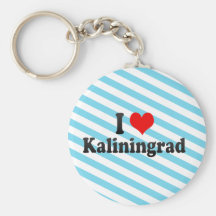 I Love Kaliningrad, Russia Key Chain
