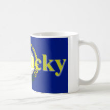 I Love Kentucky Coffee Mug