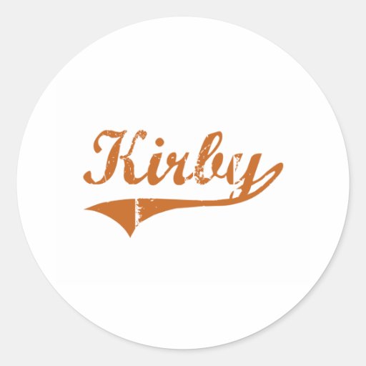 I Love Kirby Texas Stickers