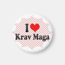 I love Krav Maga Magnet