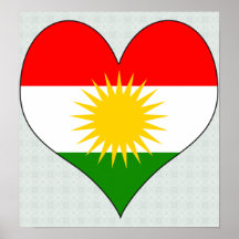 I Love Kurdistan Poster