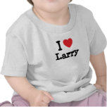 I love Larry heart T-Shirt