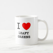I Love Leafy Greens Coffee Mug