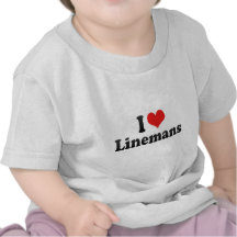 I Love Linemans T-shirt