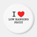 I Love Low Hanging Fruit Magnets