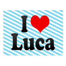 I love Luca Postcards