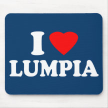 I Love Lumpia Mousepad