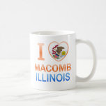 I Love Macomb, IL Coffee Mug
