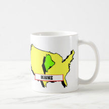 I Love Maine Mugs