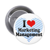 I Love Marketing Management Pins