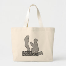 I Love Marriage Will You Marry Me? Bag