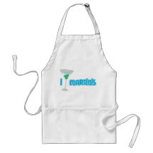 I love Martinis Aprons