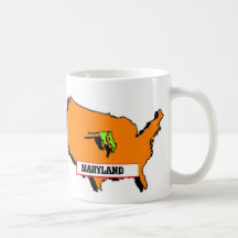 I Love Maryland Mugs
