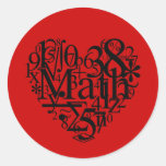 I Love Math Sticker