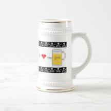 I Love Me Grog Coffee Mugs