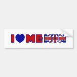 I Love Me Mum Bumper Sticker