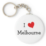 I Love Melbourne keychains