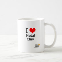 I love metal clay mugs