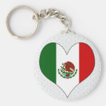 I Love Mexico Key Chain