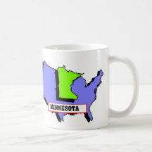 I Love Minnesota Coffee Mug