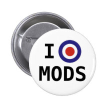 I Love Mods Button