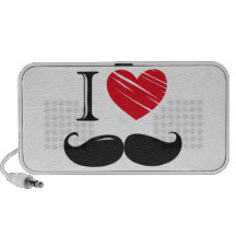 I Love MOUSTACHE Speaker System