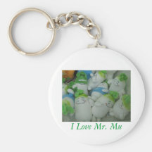 I Love Mr. Mu Keychain