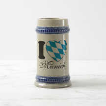 I Love Munich - Oktoberfest - Bavaria Mug Kaffeetasse