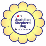 I Love My Anatolian Shepherd Dog (Male Dog) Photo Sculpture