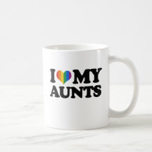 I Love My Aunts Coffee Mugs