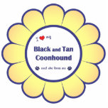 I Love My Black and Tan Coonhound (Female Dog) Cut Outs