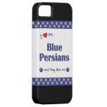I Love My Blue Persians (Multiple Cats) iPhone 5 Cases