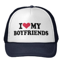 I love my boyfriends mesh hats