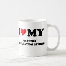 I Love My Careers Information Officer Mug