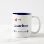 I Love My Cavachon (Female Dog) Coffee Mug