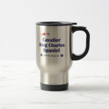 I Love My Cavalier King Charles Spaniel (Male Dog) Coffee Mug